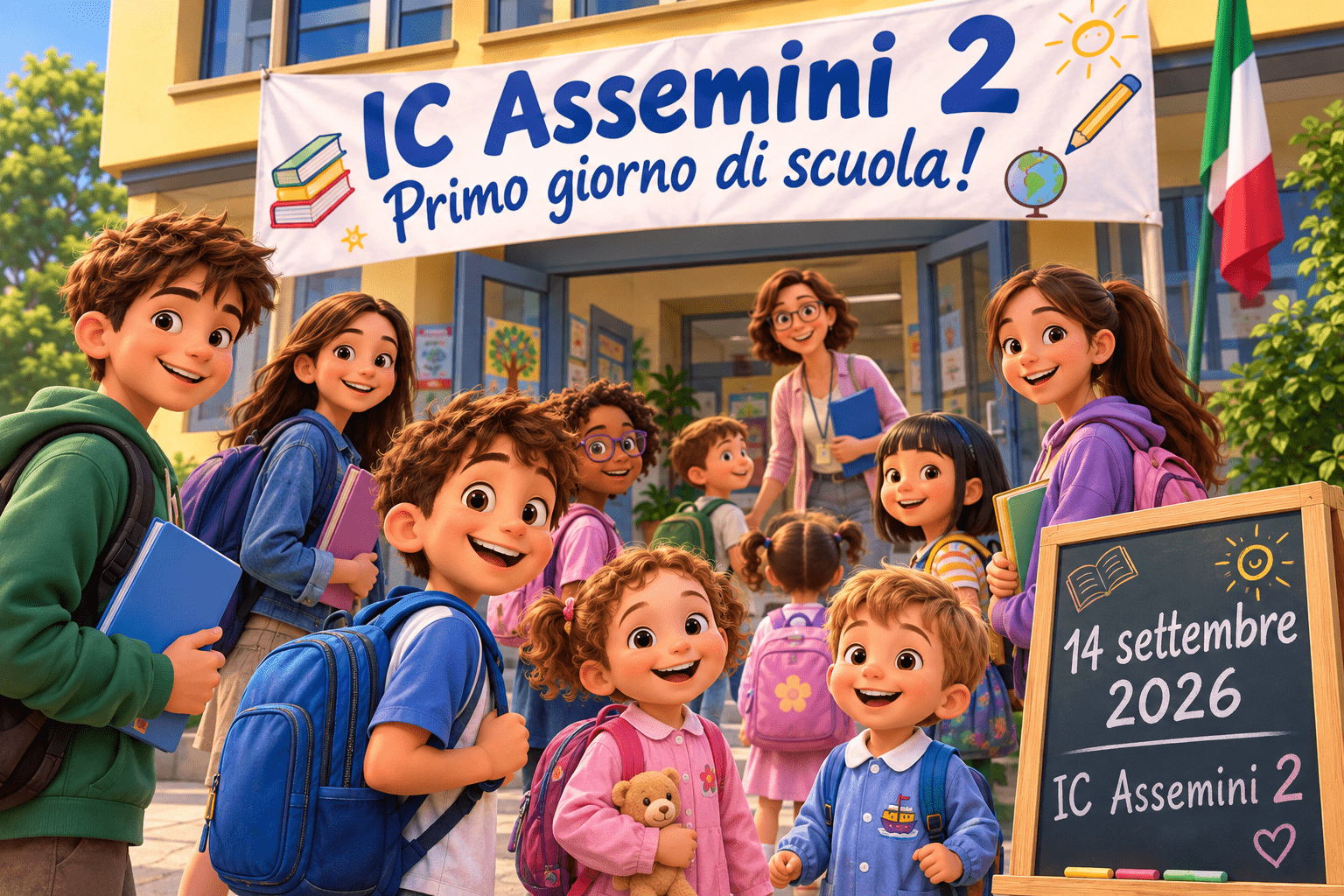 Calendario scolastico e organizzazione oraria dei primi giorni di scuola – A.S. 2026/2027